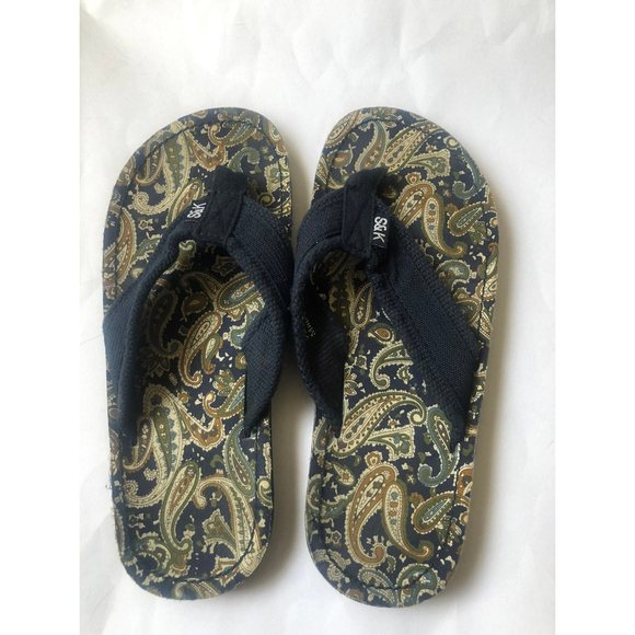 Samuel & Kevin Mens Size M Thong Sandals - Picture 1 of 7